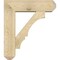 Ekena Millwork Balboa Craftsman Rough Sawn Bracket w/ Offset Brace, Douglas Fir, 8"W x 28"D x 32"H BKT0806X28X32BOA04RDF - alternate 3